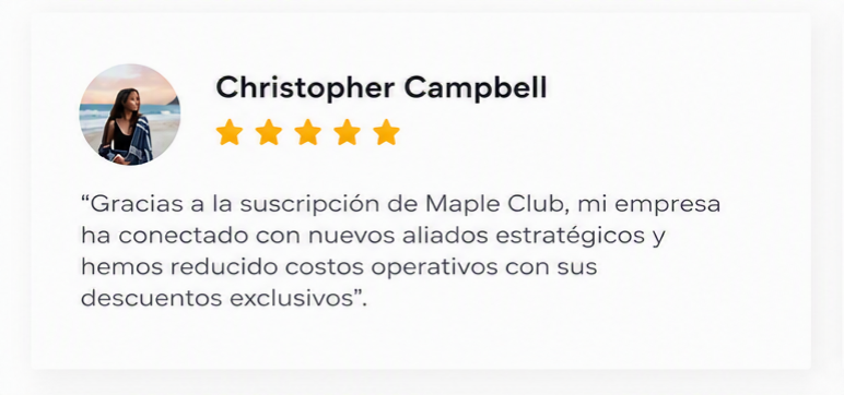 Testimonio de cliente satisfecho