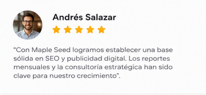 Testimonio de cliente satisfecho
