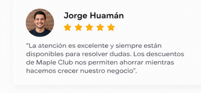 Testimonio de cliente satisfecho